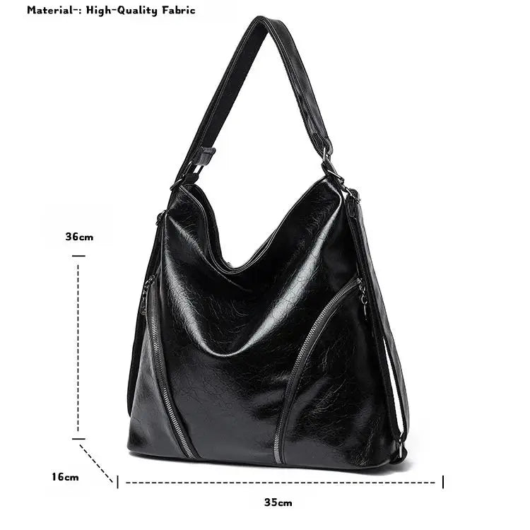Large Capacity Casual Travel Backpack Versatile Dual-Purpose Shoulder Bag Women's Tote Bag Wear-Resistant
