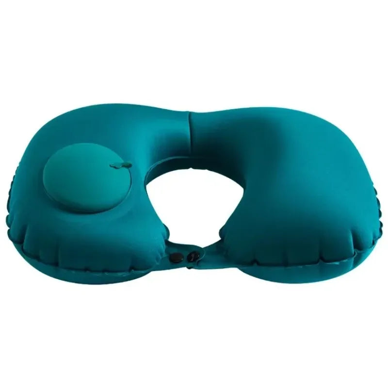 Travel Pillows Inflatable Super Light Portable Neck Pillow U-Shape Automatic Inflatable Cervical Vertebr Pillow 02