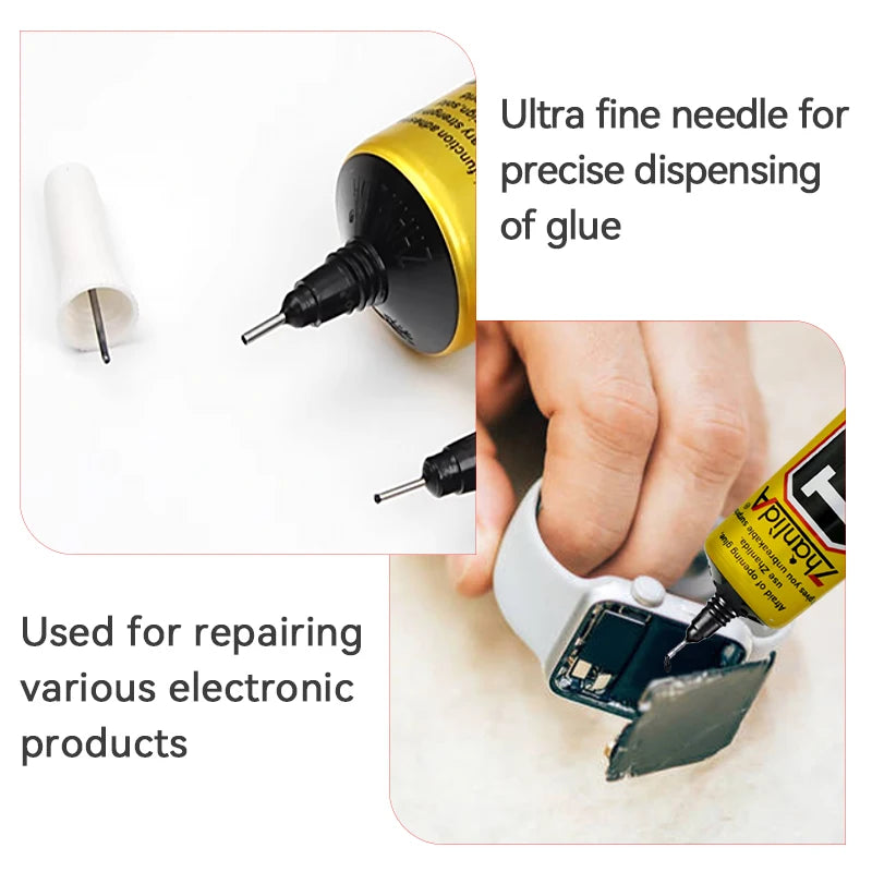 100pcs Black Glue T7000 15ml Mobile Phone Repair Jewelry DIY Adhesive Manufacturer Wholesale