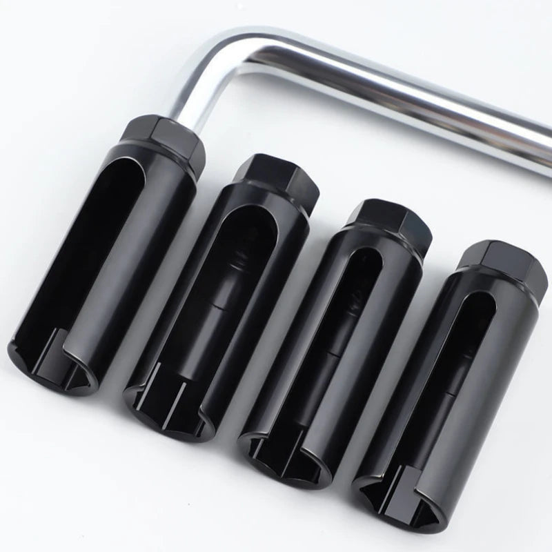 1PCS Universal 14-24mm 1/2" Drive Oxygen Sensor Socket Wrench Lambda Sensor Removal Installation Tool Car Accessories