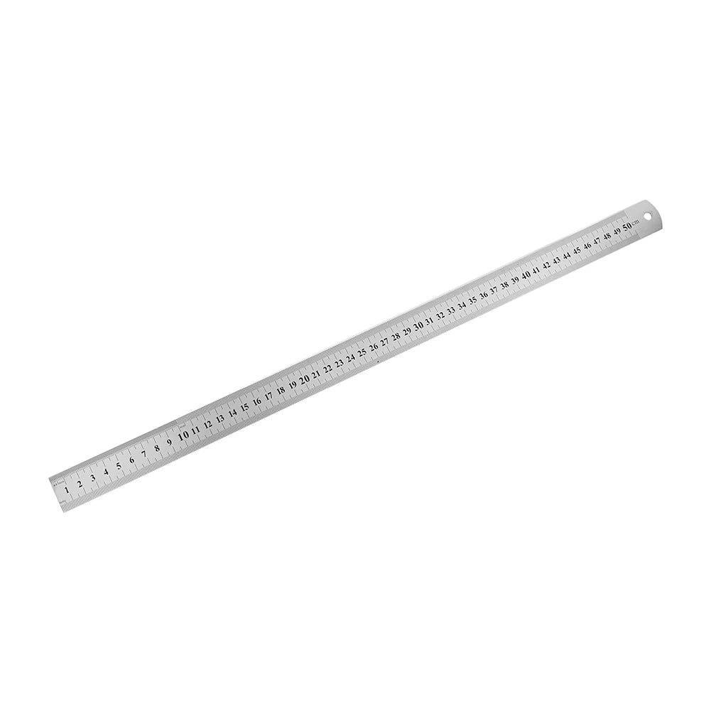 Stainless Steel Ruler Metal Ruler High Precision Centimeter Ruler Measuring Ruler for  Office Home Engineer Craft