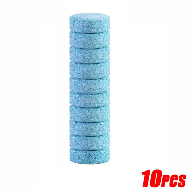 60-1pcs Car Effervescent Tablets Windshield Cleaner Windscreen Wiper Washing Home Toilet Window Cleaning Tabet Solid Washer