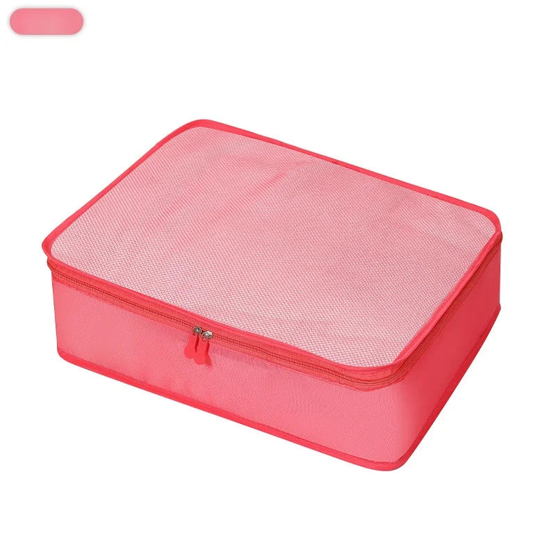 Travel Storage Bags Luggage Clothes Sorting Pouches Trip Classification Fabric Bags For Garments Underwear And Panties