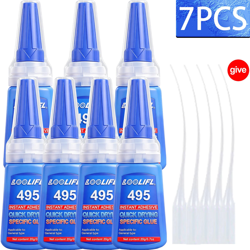 LOOLIFL nail super glue extra strong Fast Drying Nail Rhinestone Glue Nail Glue 3D Shaping DIY Decoration Gem Glue Nail Supplies