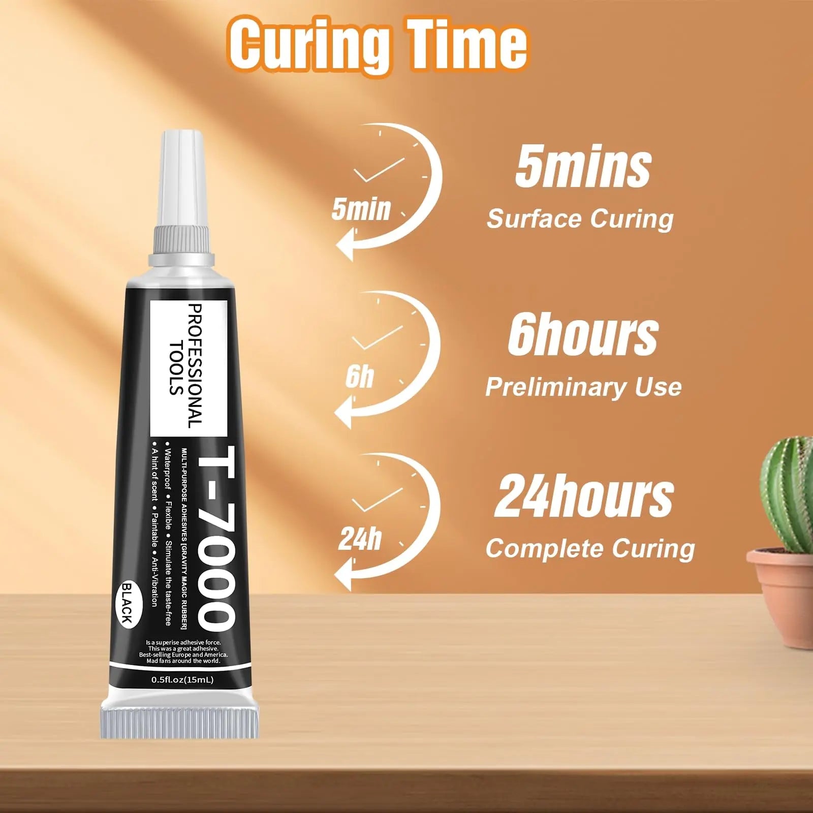 T7000 Black Glue Repair Mobile Screen Glue Waterproof Jewelry Craft Glue Liquid Super Strong Adhesives Multipurpose DIY Glue