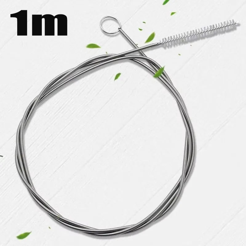 Car Drain Dredge Cleaning Scrub Brush 100/150cm Auto Sunroof Long Hoses Detailing Cleaning Tool Car Accessories for Benz