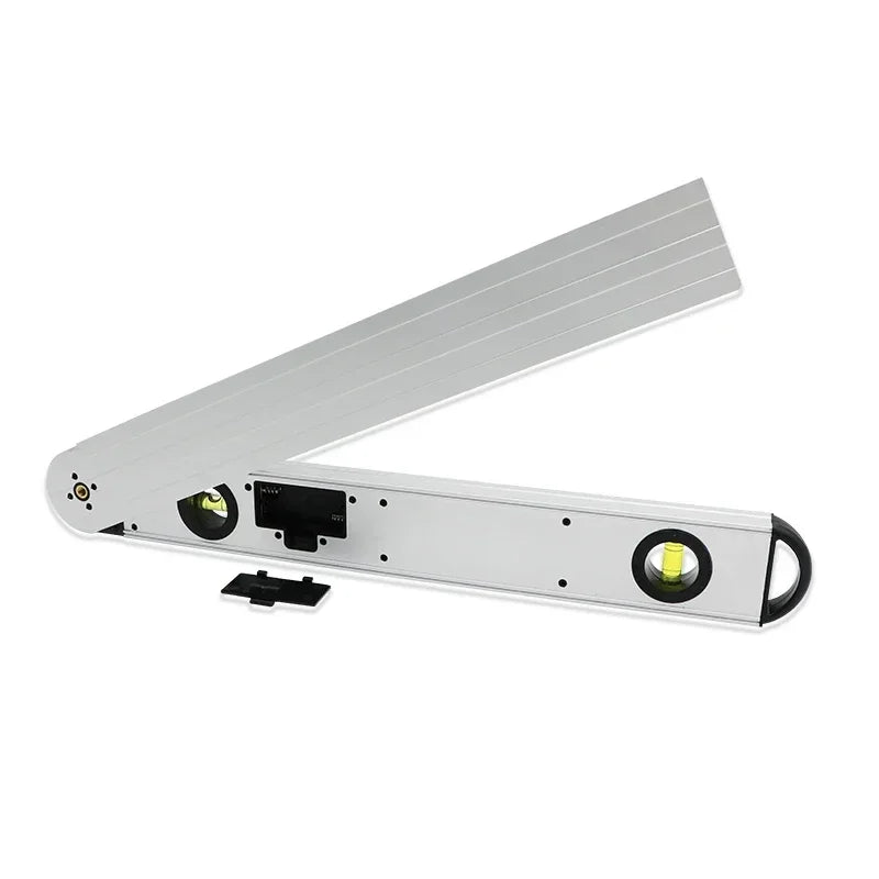 SHAHE Digital Angle Finder 0-225 ° Digital Protractor With Measuring Ruler Horizontal And Vertical Bubble Level Tool