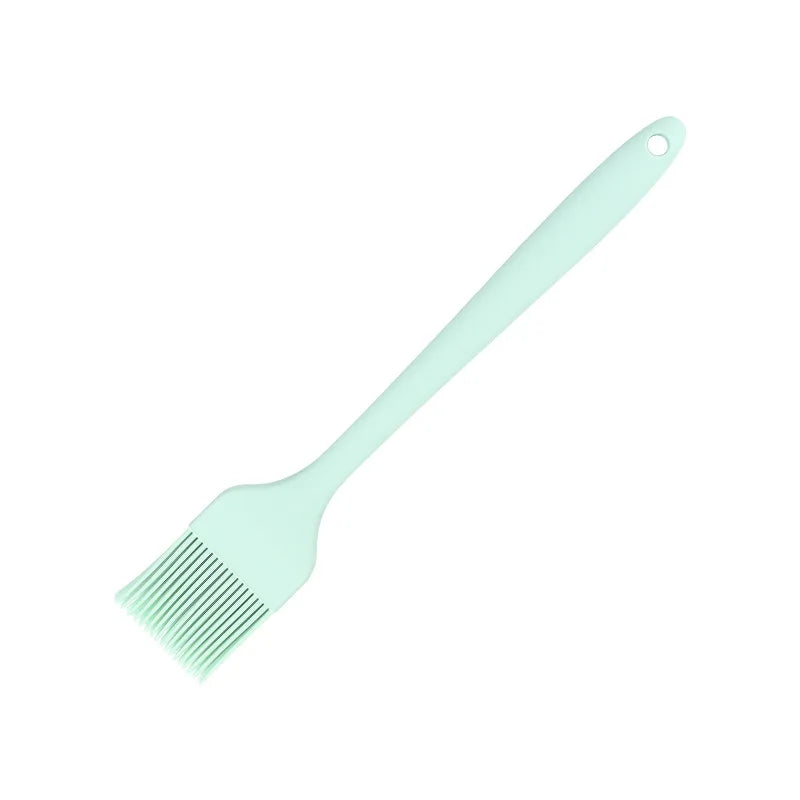 1/7pc Silicone Kitchen Utensil Set Non-Stick Spatula, Soup Ladle, Slotted Turner & 4 Tools | 450 ° F Heat-Resistant, Dishwashe S