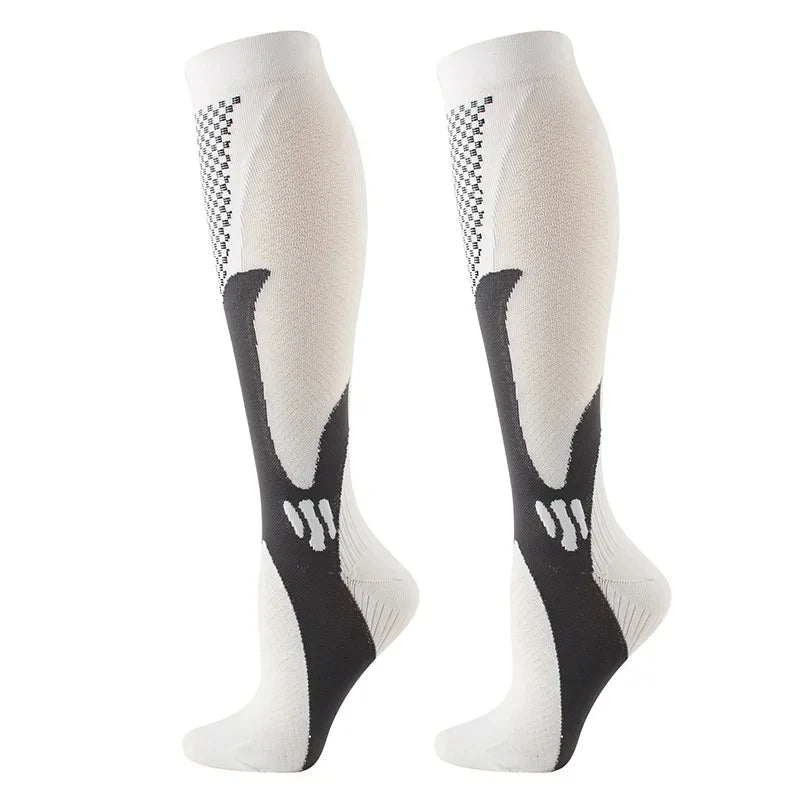 Compression Socks Varicose Veins Socks Pregnancy Anti Fatigue Blood Circulation Socks Gym Outdoor Cycling Football Fitness Socks