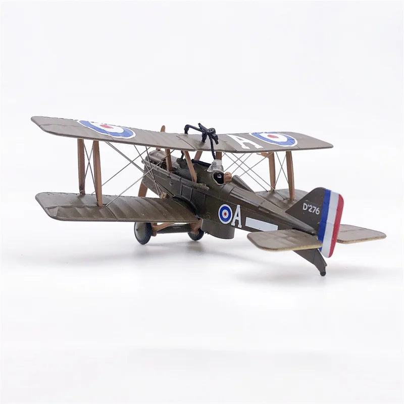 1:72 Scale SE.5a Spade Bristol Bulldog Biplane Propeller Fighter Diecast Metal Airplane Plane Aircraft Model Collection Ornamen