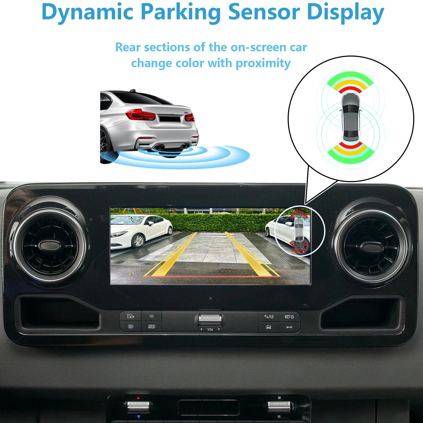 AHD Backup Camera Interface for Mercedes Sprinter VS30/W907/W910 2018-2026 & Mercedes Vito W447 2024-2026,Plug&Play,No Need Code
