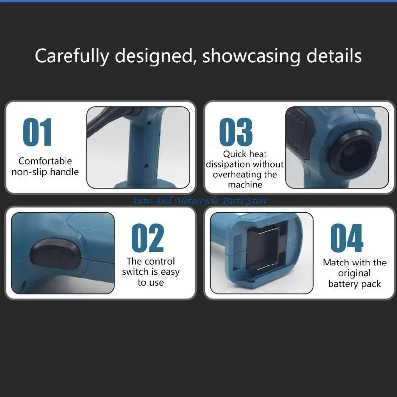 P9FD Efficient 120W Motor Car Vacuum Cleaner No Cord Needed For Hassle Cleaning