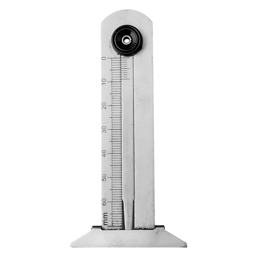 1 PC Vernier Depth Gauge Car Tyre Tire Tread Depth Gauge Meter Ruler Caliper Stainless Steel Measure Tool Accessories