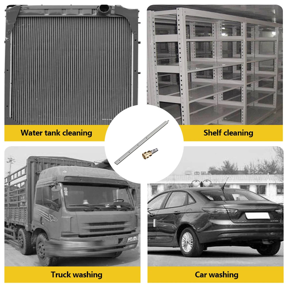 Car Water Tank Radiator Condenser High Pressure Cleaning Rod No Disassembly Required Auto Maintenance Tool