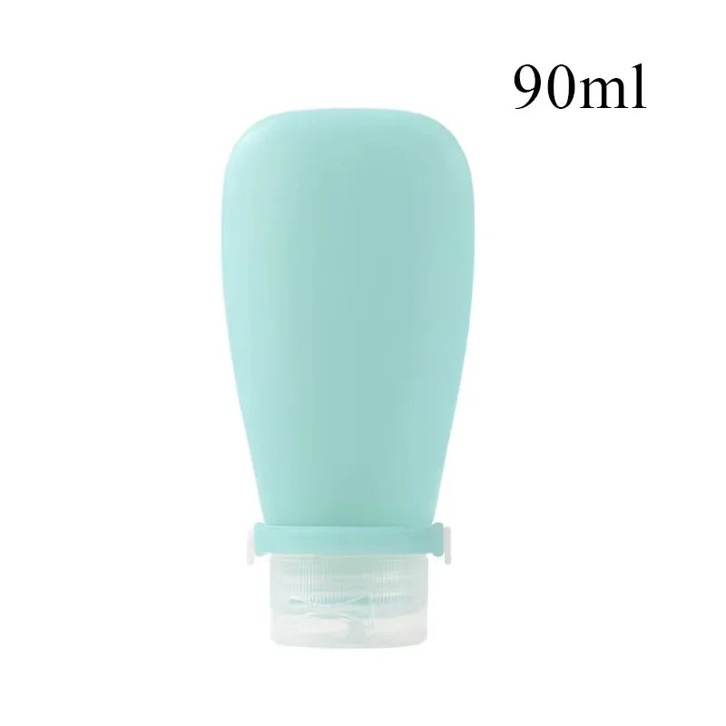 1/2pcs Soft Silicone Travel Bottles Empty Squeeze Tubes For Lotion Leakproof Skin Care Products Container Travel Accessories