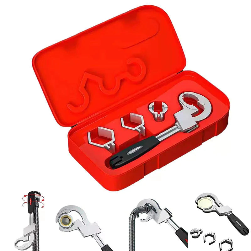 Universal Adjustable Sink bathroom Wrench multipurpose sink spanner home Plumbing bathroom Repair Hand installation Tool