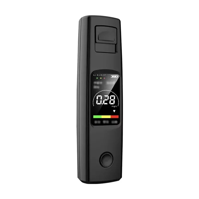 Alcohol Detector Portable Professional High Sensitivity Type-c Charging Breathalyzer Drunk Driving Car Electronic Tool