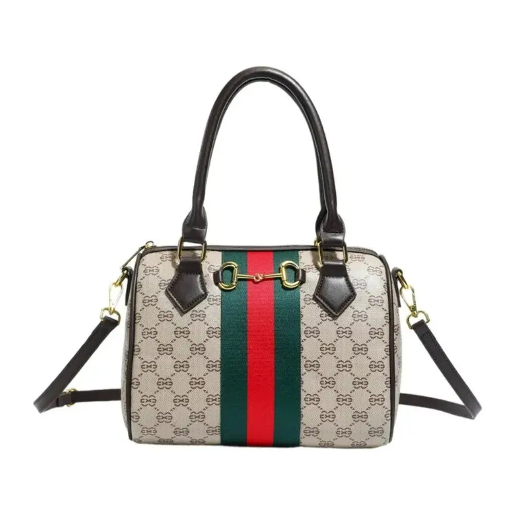 2026 Luxury Mommy Diaper Bag Vintage Leather Tote Crossbody Bag Minimalist Large Capacity Designer Women Handbag