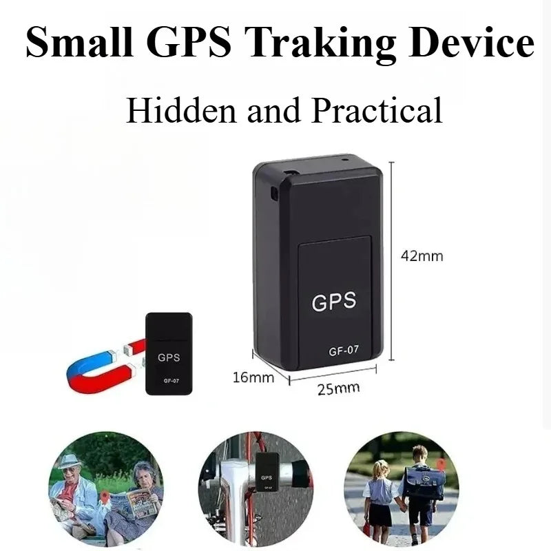 Gps Locator Remote Small Strong Magnetic Car Vehicle Anti-Theft and Loss Prevention Tracker Car Tracking Artifact Gf-07