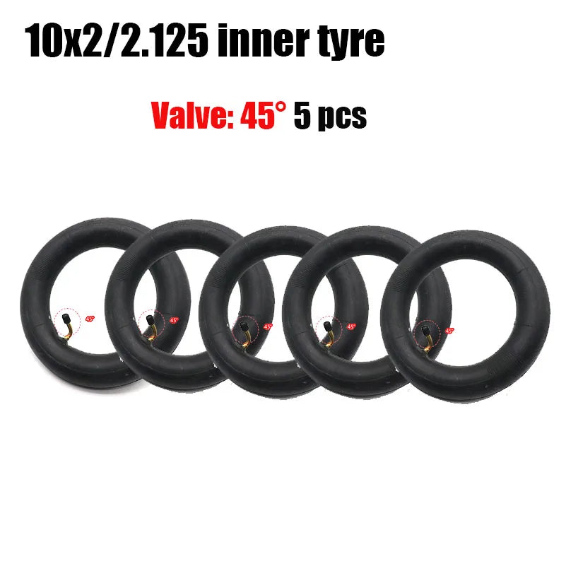 1/2/5/10 PCS 10x2/2.125 Original Butyl Rubber Tire Pneumatic 10x2 10x2.125 Camera With 10 Inch Inner Tube For Electric Scooter B
