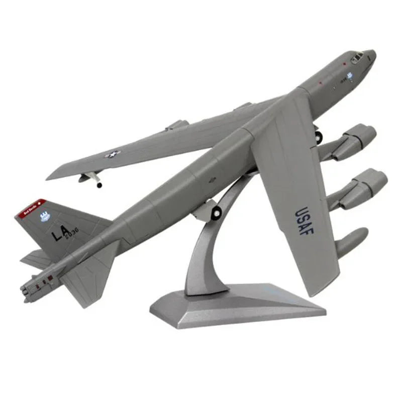 25CM 1/200 scale American Army B-52 Strategic Bomber fighter aircraft airplane models adult children toys for display show
