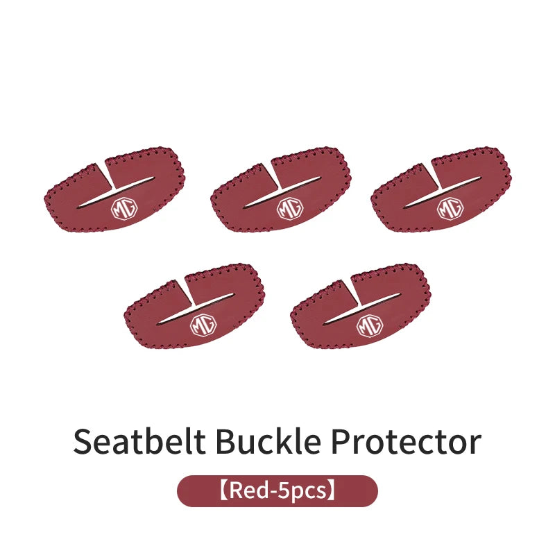 Car Seat Belt Buckle Clip Dustproof Cover Anti Scratch Protector Accessories For Morris Garages MG HS 2025 6 3 5 7 TF ZR ZS HS