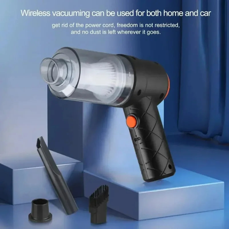 New Wireless 690000Pa Car Vacuum Portabale Cleaner Cordless Handheld Auto Vacuum High-power Vacuum Cleaner For Home Office Car