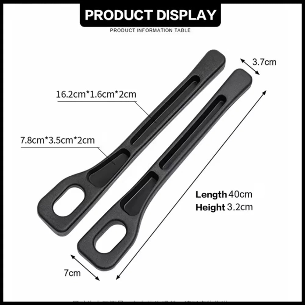 2Pcs Universal Car Seat Gap Filler Leak Proof Plug Strip Car Interior Phone Wallet Key Storage Organizer Car Interior Accessorie