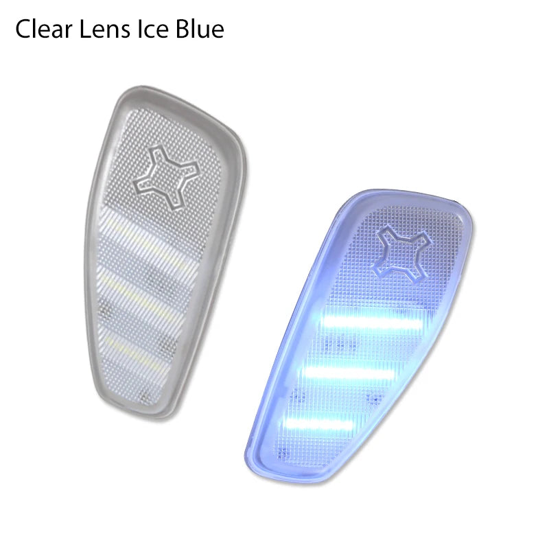 2pieces Car Led Side Marker Turn Signal Light For Jeep Renegade BU 2014-2021 Full Led Turn Signal Lamps Amber Color