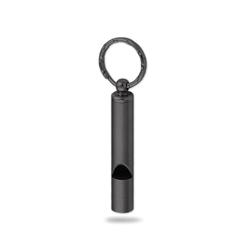 High Quality Stainless Steel Emergency Whistle Ultralight Safety Whistle Keychain Outdoor Hiking Camping Survival Supplies