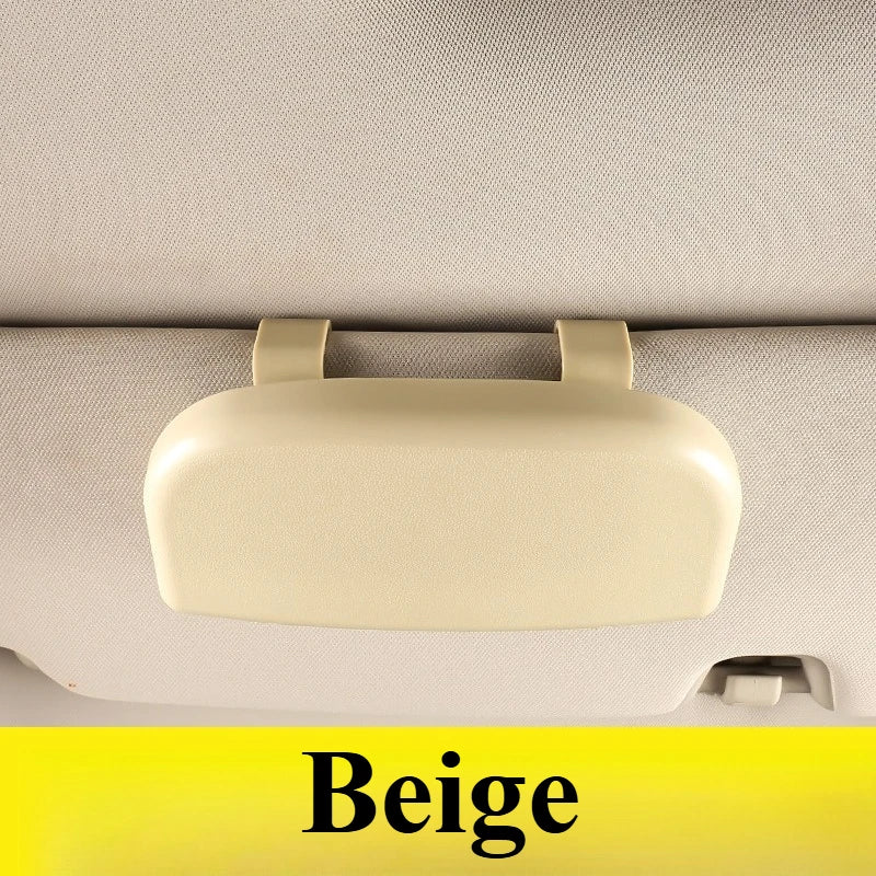Car Glasses Box Portable Car Sunglasses Holder Anti-scratch Protection Glasses Holder Eyeglass Case Sun Visor Car Lenses Holder