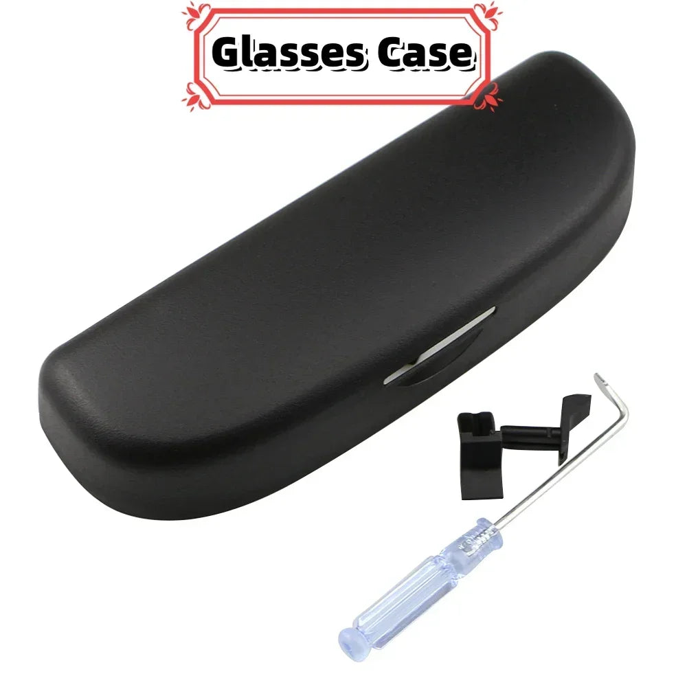 Car Glasses Holder Case for Audi Q3 Q5 SQ5 Q7 A1 A3 S3 A4 A6 A7 S6 S7 S4 RS4 A5 S5 ABS Sunglass Holder Sun Glasses Box