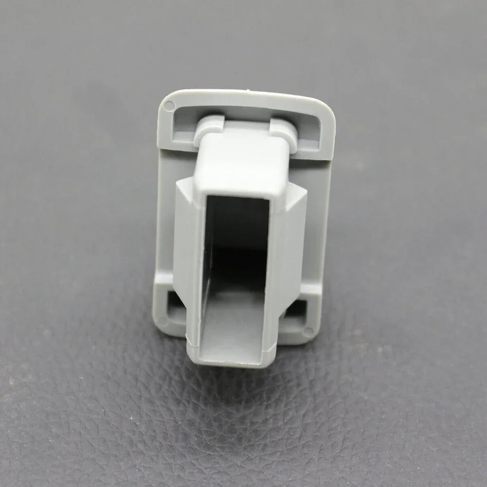 2pcs/set Car Sun Visor Holder Clips Grey Glasses Stander MR654343 For Lancer Outlander Sport Interior Accessories
