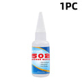 502 Super Glue Strong Adhesive Multi-Purpose Repair Glue for Plastic Metal Rubber Wood Ceramic DIY Craft Household Hand Tools