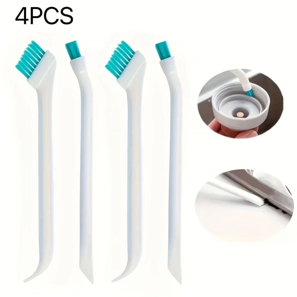 Cup brush set 4PCS, small cleaning brush, detail bottle cap cleaning brush, suitable for cups, water bottles, milk bottles