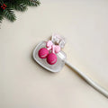 Cute Cherry Design Toothbrush Holder Cherry Pattern Protects Toothbrush Head Features Dual Holes For Drainage And Ventilation