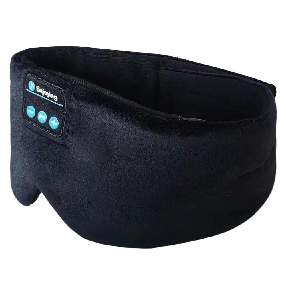 Bluetooth 5.2 Headphone 3D Wireless Music Eye Mask Headset Adjustable For Artifact breathable Sleeping Headphones