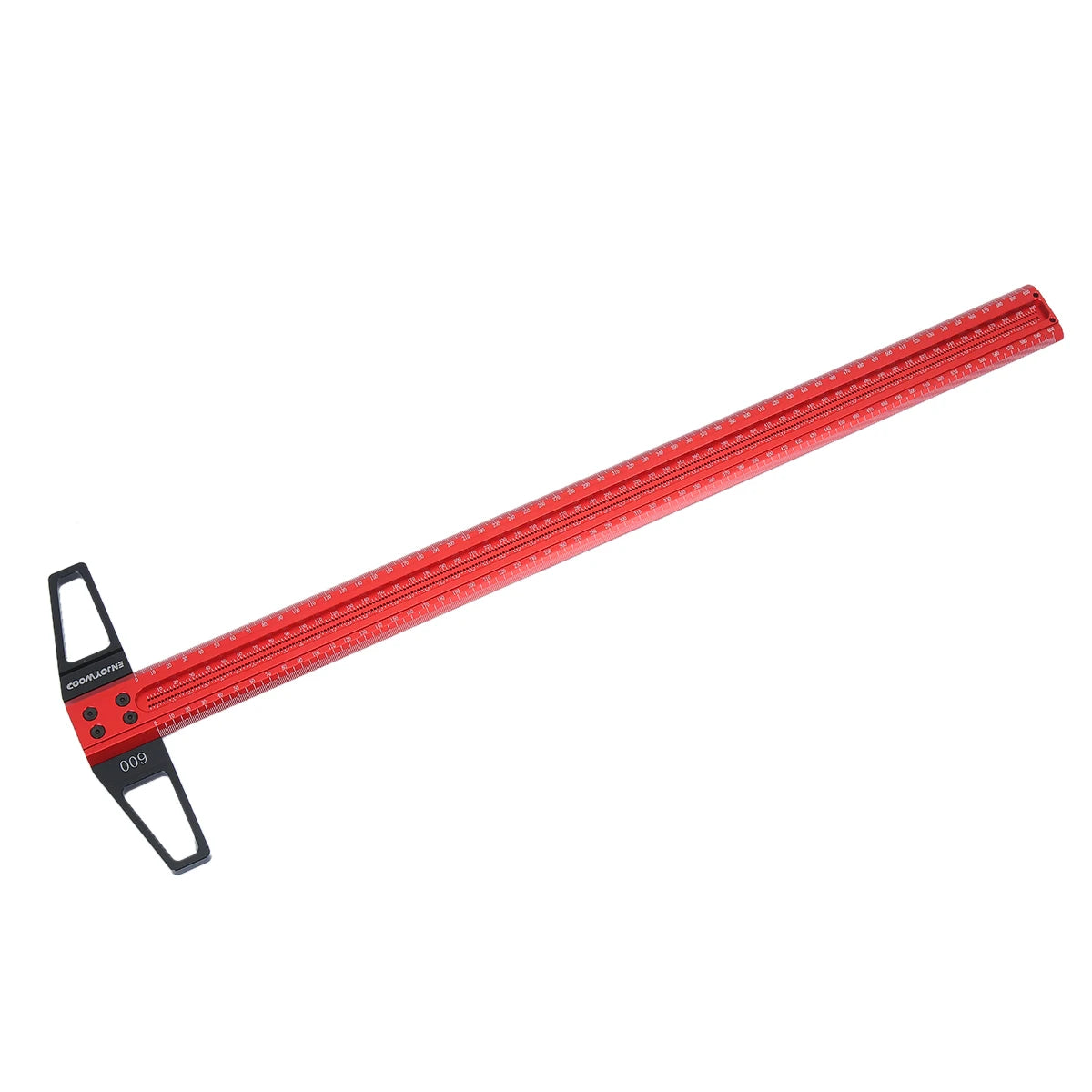 300-1000mm Woodworking T-type Scribe Square Ruler Hole Scribing ruler Drawing Marking Gauge Crossed-out Measuring Carpenter Tool