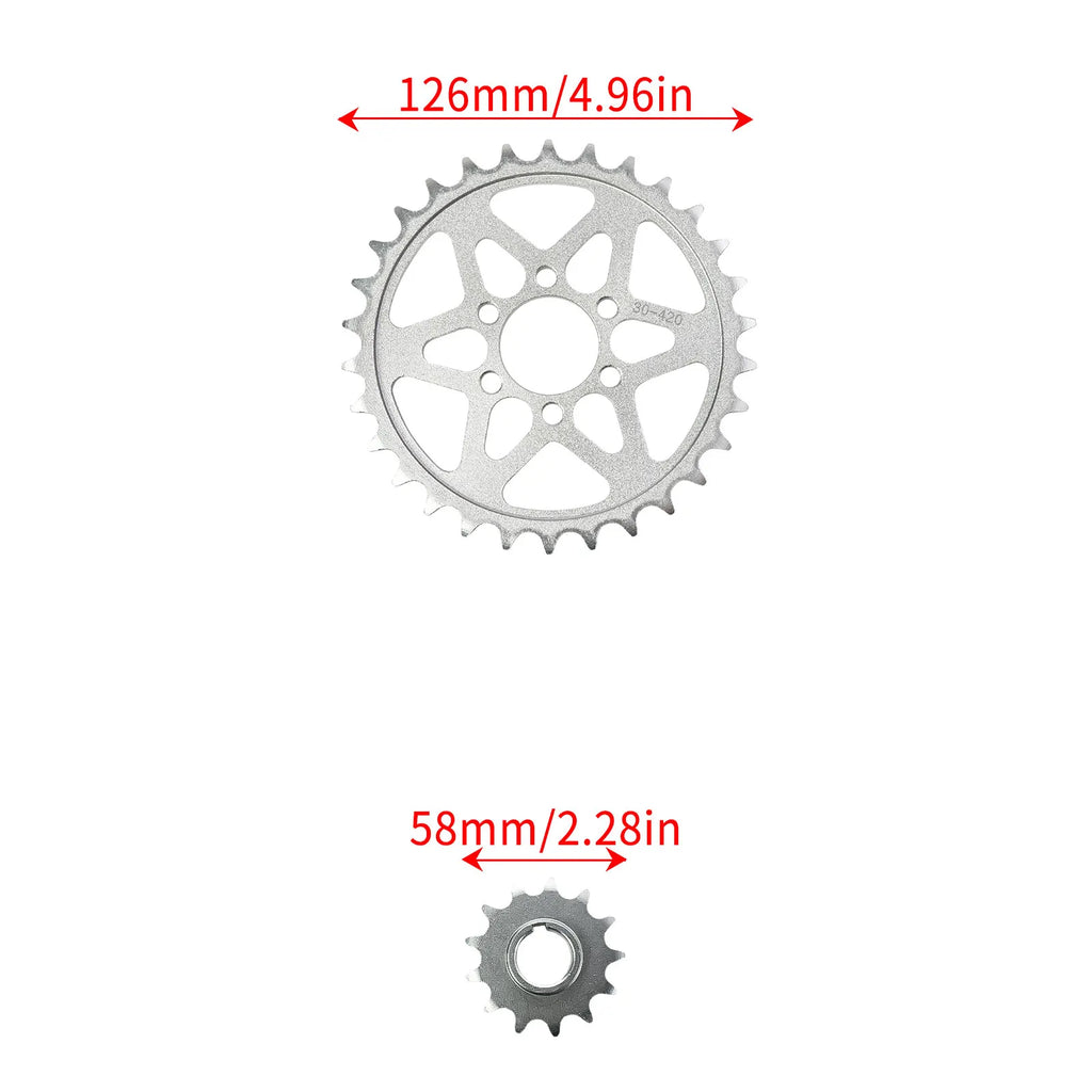 For SURRON Light Bee X Segway X260 X160 First-level Transmission Chain Gear Set Motorcycles E-bikes Primary Drive Sprocket Set