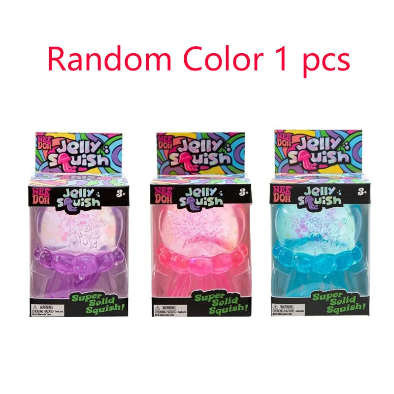 NeeDoh Squishy Schylling Atomic ///Stress Relief Ball Squishies Blind Box Party Gift Stress Relief Toy Sensory NeeDoh Fidget Toy