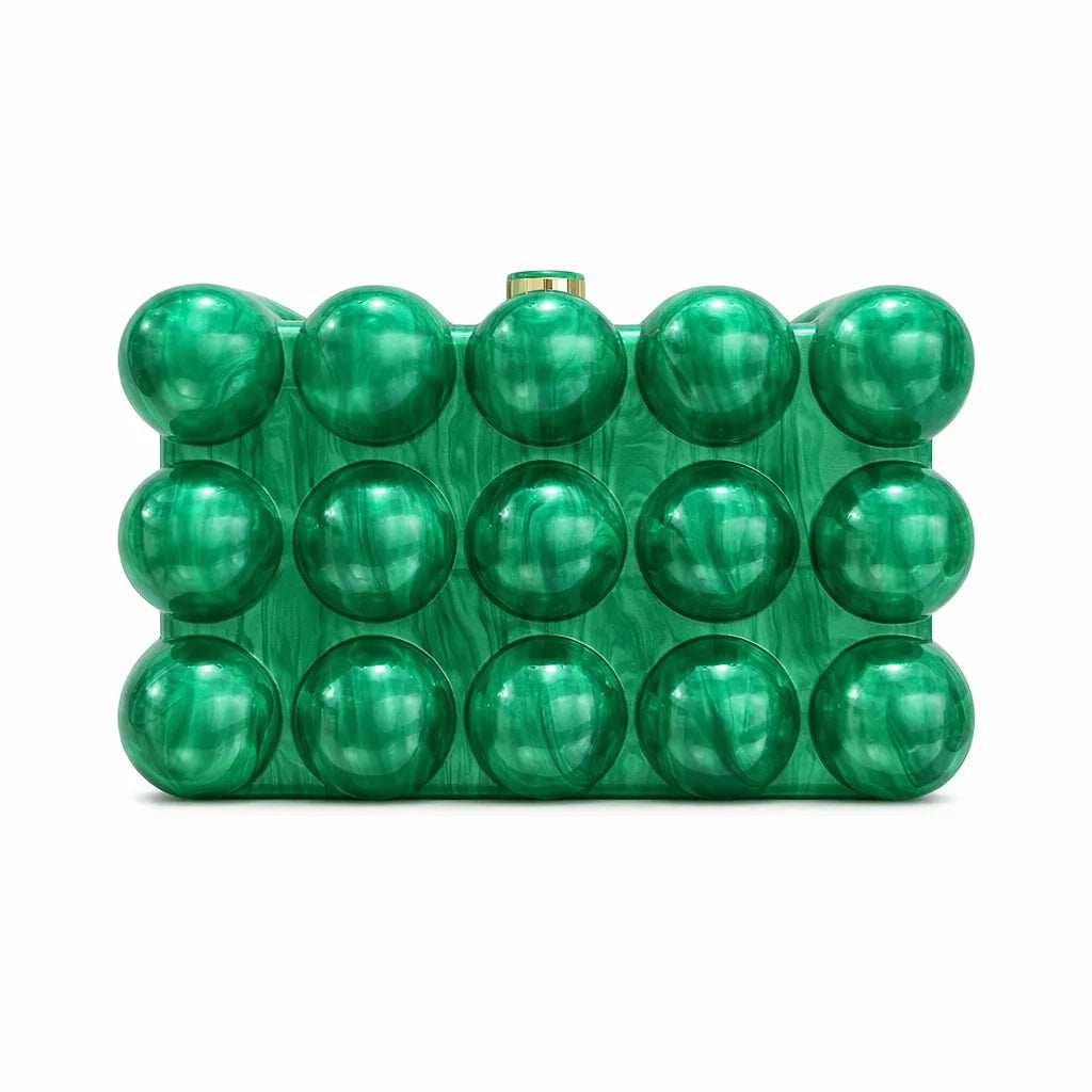 Women New Trend Acrylic Evening Clutch Bag,Europe and America Fashion Luxury Party Wedding Purses Chain Shoulder Crossbody Bag