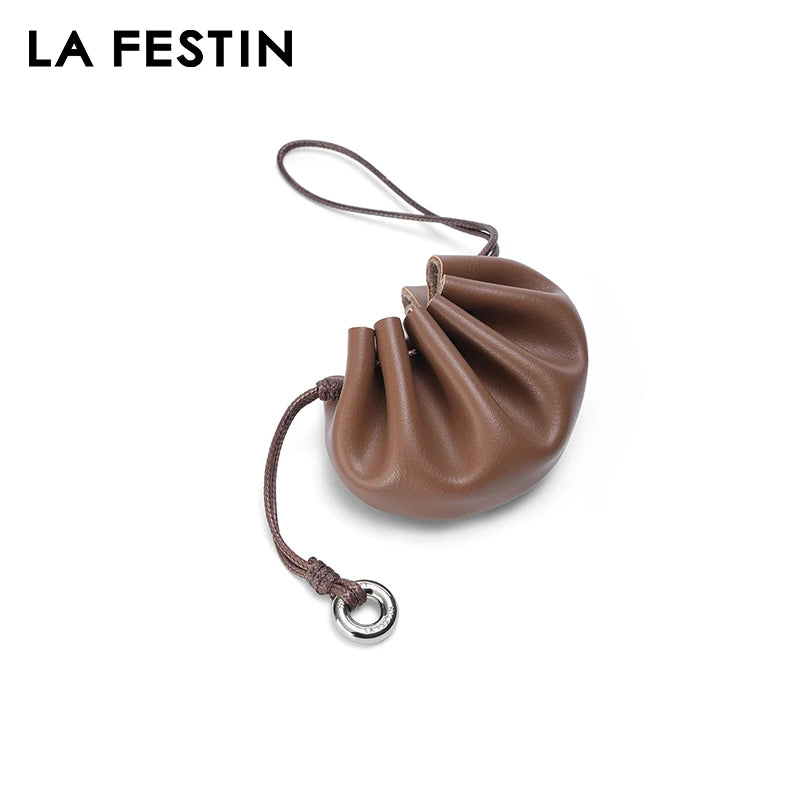 LA FESTIN Original Brand Mini Bag Pendants Bags Hanging Keychain Bag Coin Purse Headphone Bag Accessories Decorative Gift
