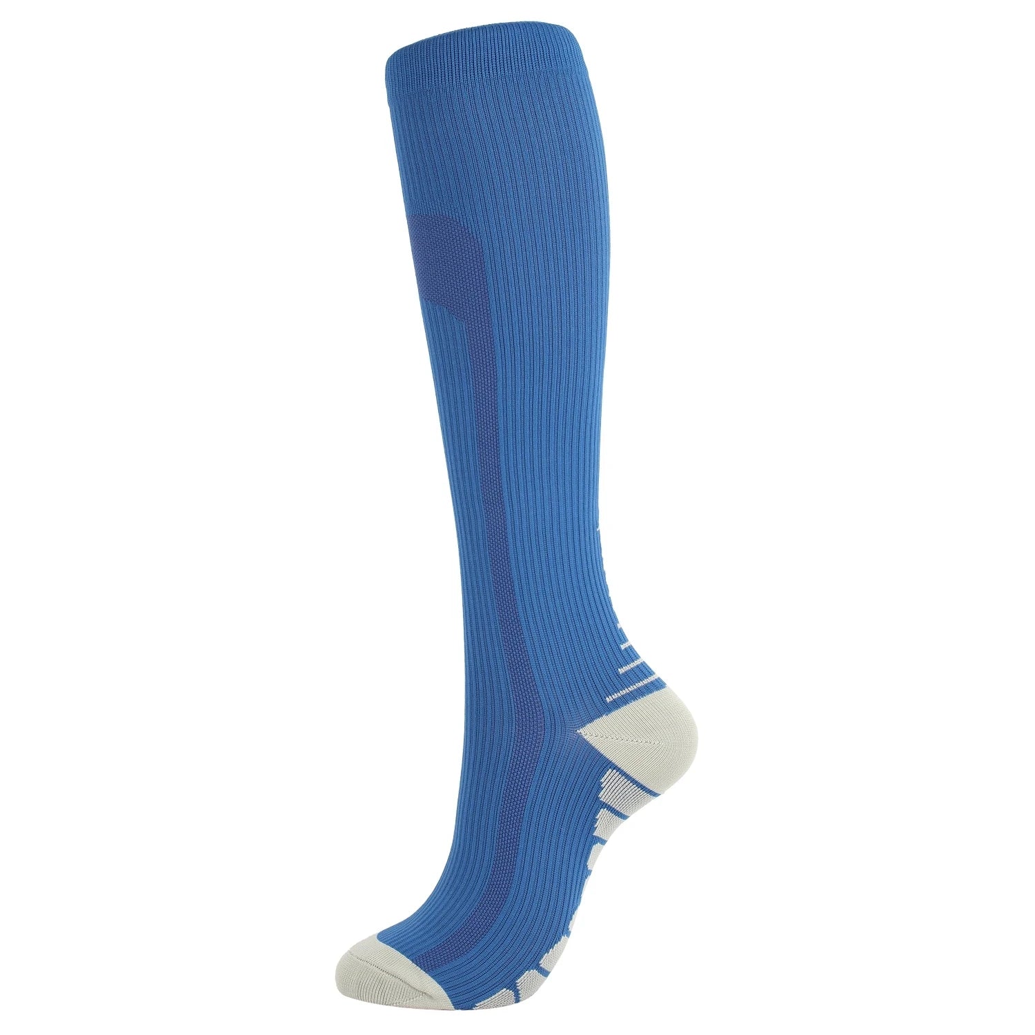 Running Compression Socks Football Hiking Golf Gym 20-30mmhg Gradual Change Nylon Sports Socks Diabetes Pregnancy Varicose Veins