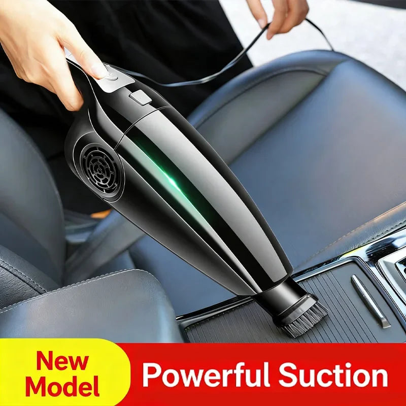 Car vacuum cleaner, car wired 12V, household handheld small car high-power mini vacuum cleaner Accessories