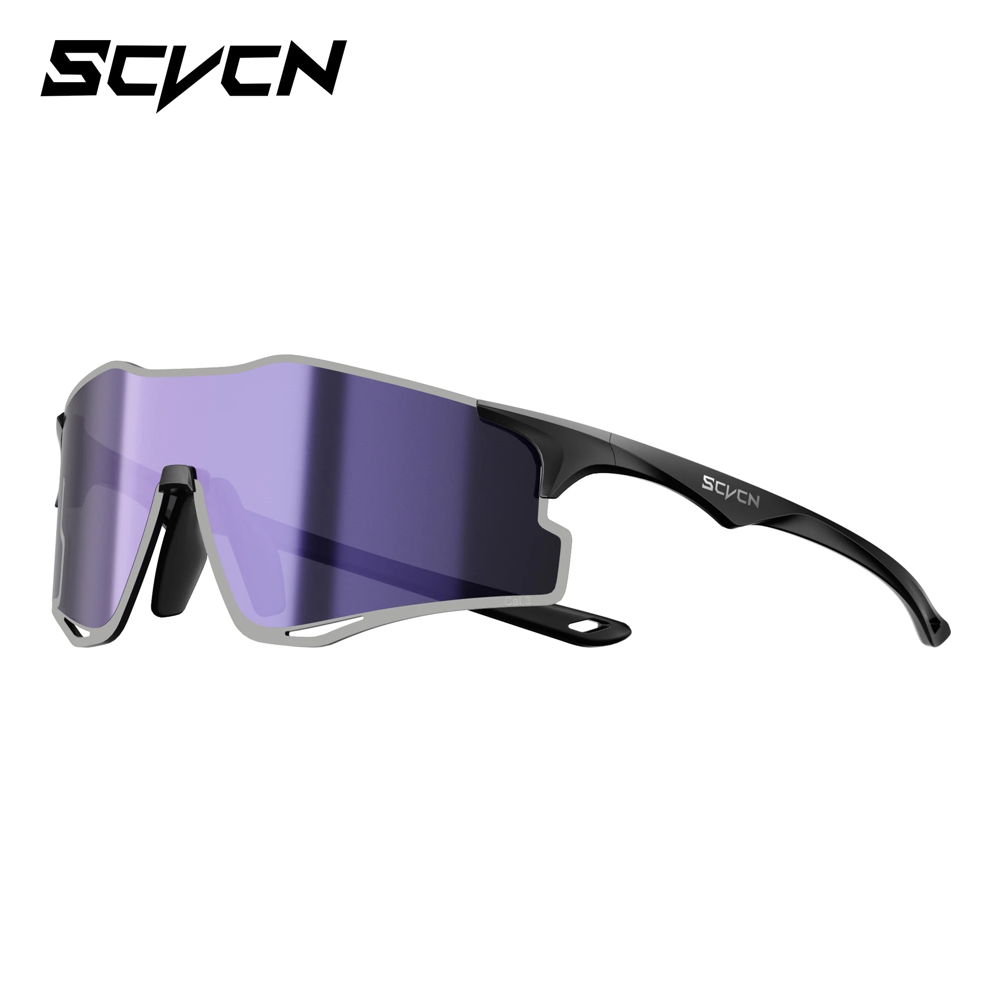 SCVCN Outdoor Photochromic Running Sunglasses Men Women Marathon Ultralight Glasses Sports Cycling Bicycle UV400 Hiking Eyewear