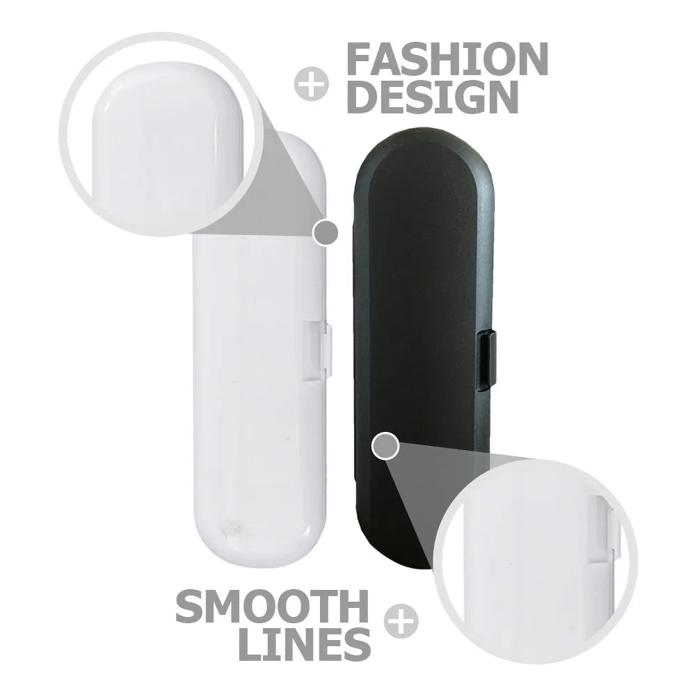 4Pcs Toothbrush Travel Case Electric Toothbrush Storage Box Dustproof Holder Portable Carrying Case for Travel Outdoor