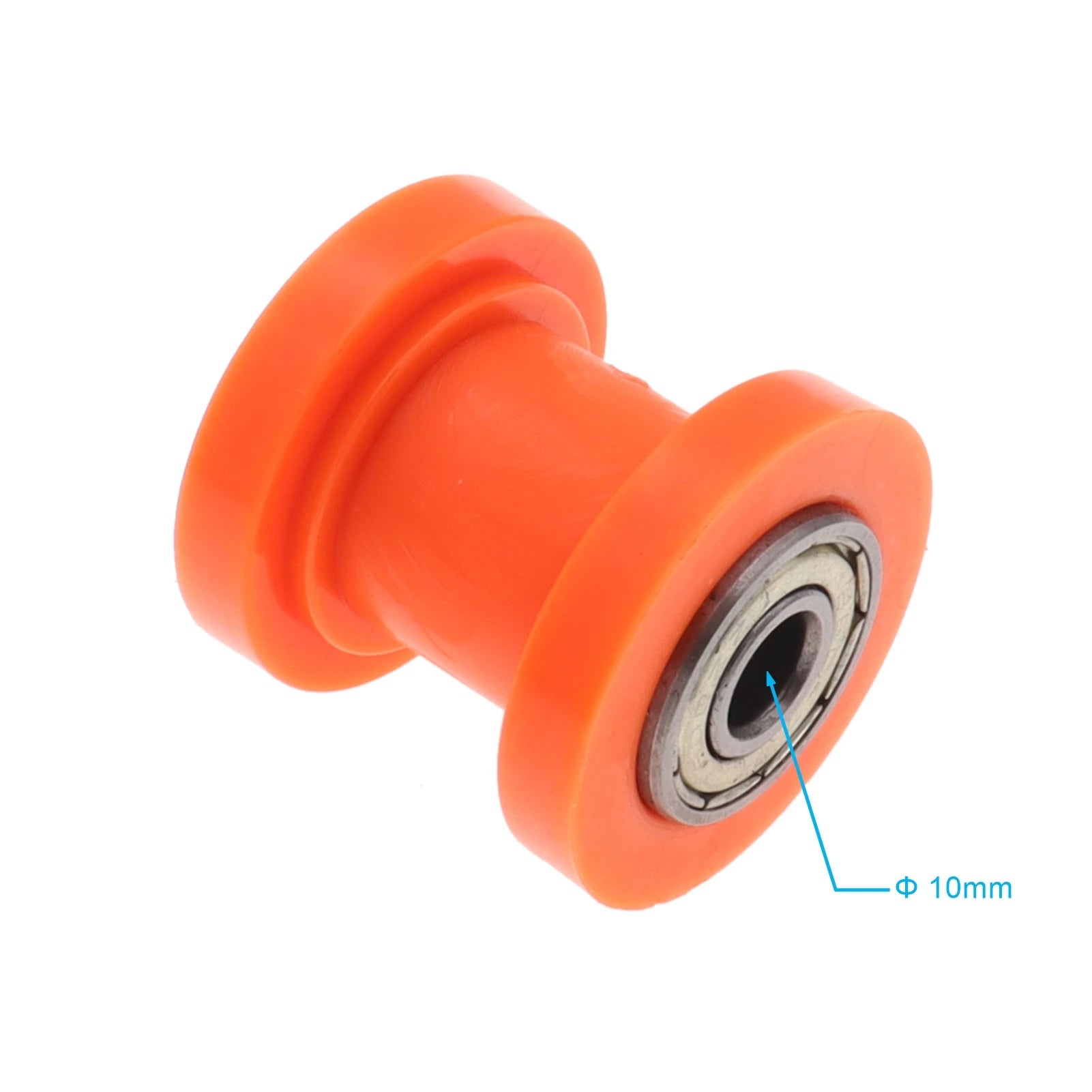 New 10mm/8mm Concave Chain Roller Pulley Tensioner Wheel Guide for Motorized Pit Bike Motorcycle