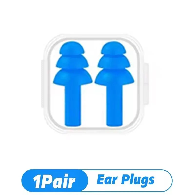 Moldable Soft Ear Plugs for Sleeping Waterproof Noise Cancelling Wax Reusable Earplugs for Swimming Flying Studying Earbuds