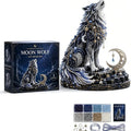 Wild Animal DIY Bead Craft Set, Eagle Deer Wolf Unicorn Beading Assembly Kit For Handmade Art Hobby Decor Accessory