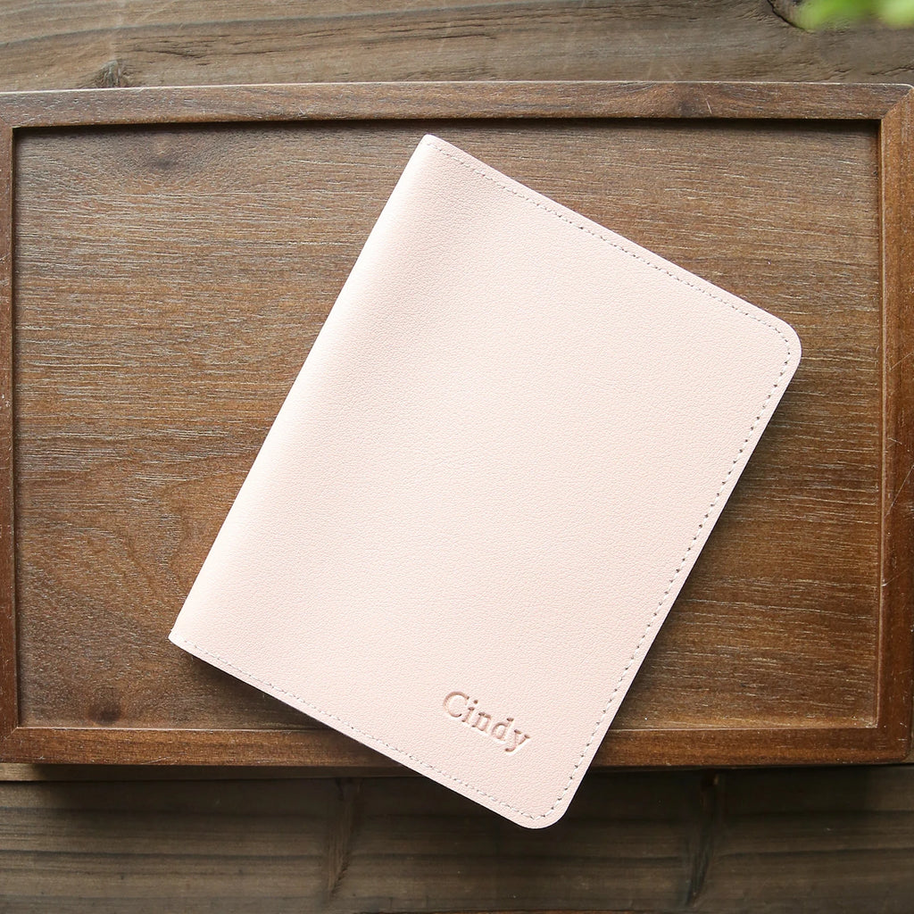 1PCS Custom Name Passport Holder Personalized Leather Passport Cove Customized Travel Accessories Handmade Gifts For Friends